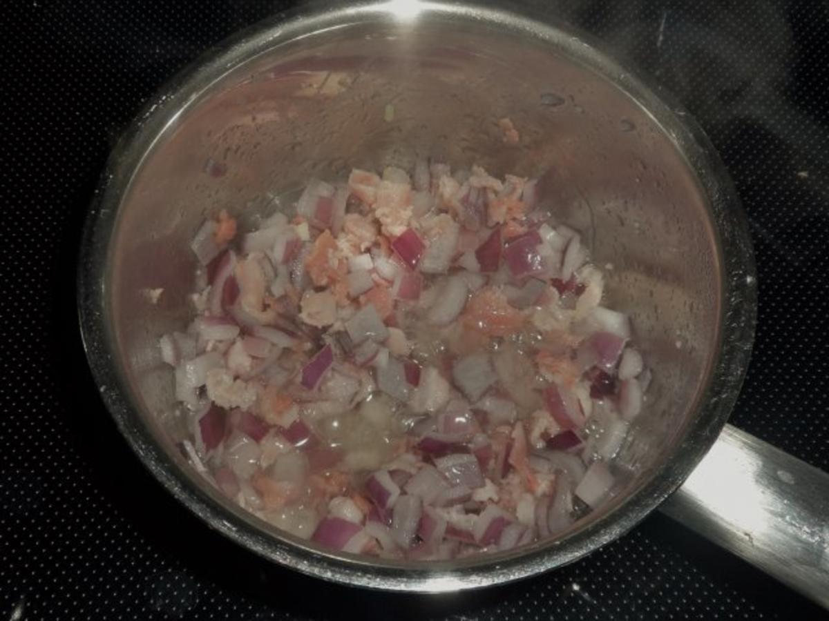 Abendessen/Vorspeise: Blätterteigtaschen mit Birnen-Cranberry-Füllung und Gorgonzola - Rezept - Bild Nr. 4