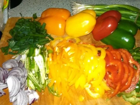 Rice Noodles Chicken Pepper´s - Rezept - Bild Nr. 4