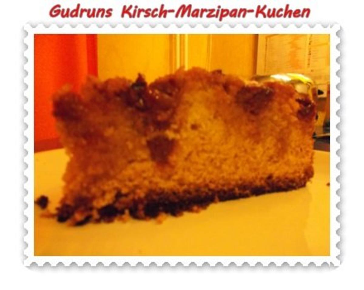 Kuchen: Kirsch-Marzipan-Kuchen - Rezept