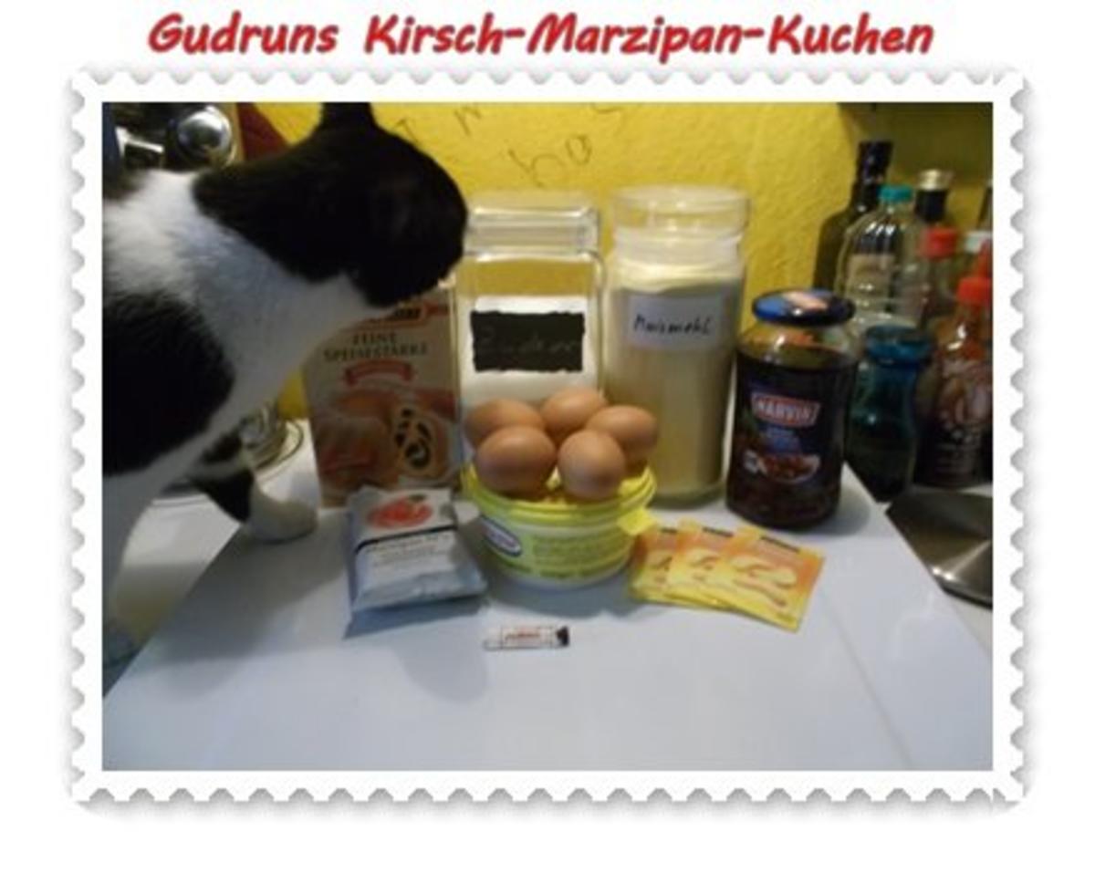Kuchen: Kirsch-Marzipan-Kuchen - Rezept - Bild Nr. 2