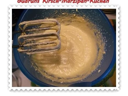 Kuchen: Kirsch-Marzipan-Kuchen - Rezept - Bild Nr. 6