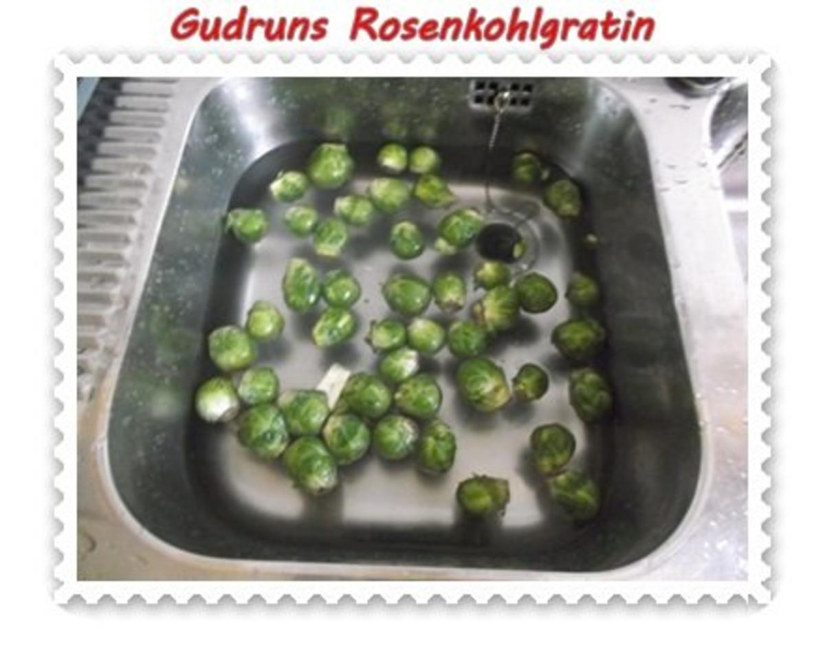 Gemüse: Rosenkohlgratin - Rezept - Bild Nr. 2