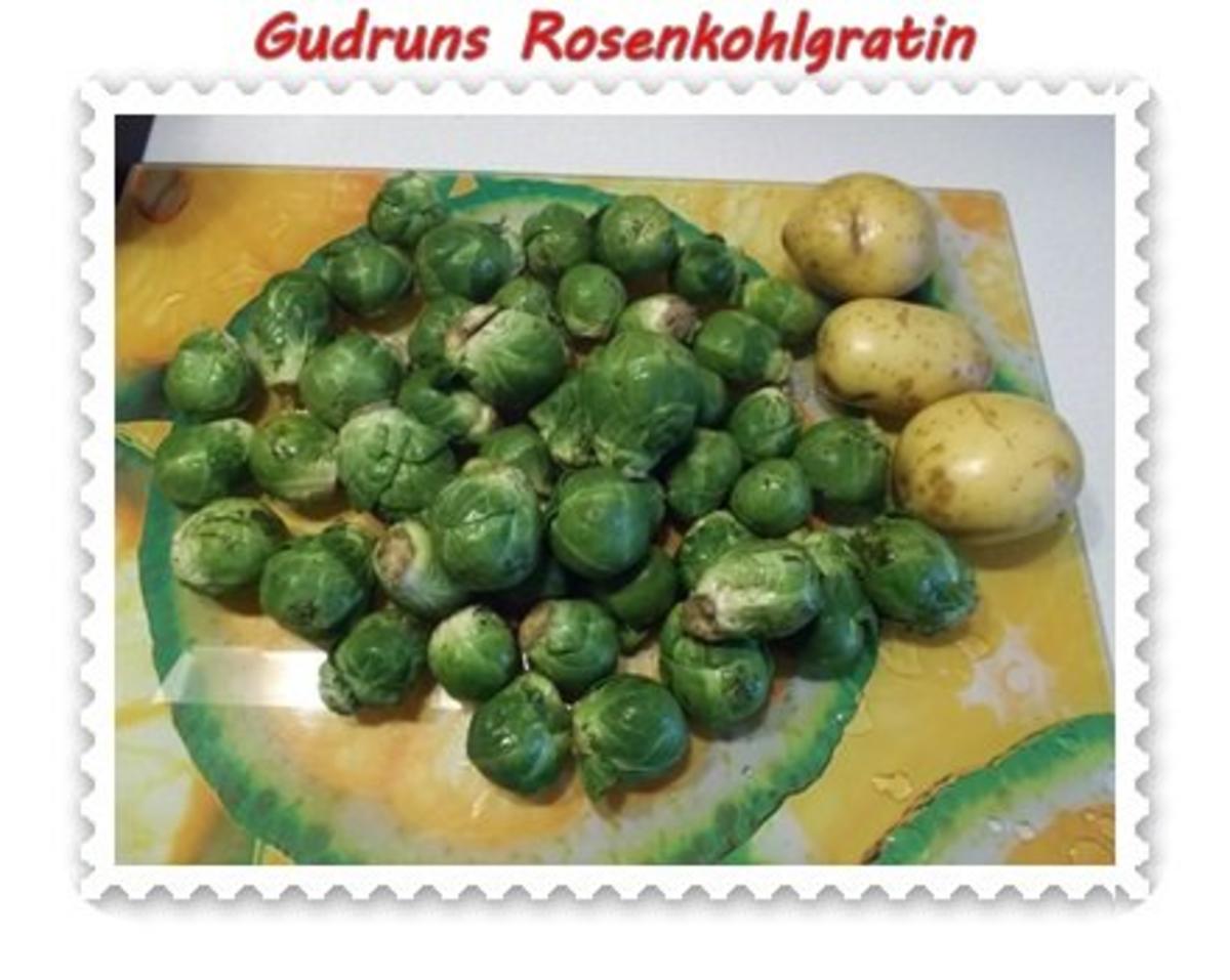 Gemüse: Rosenkohlgratin - Rezept - Bild Nr. 3