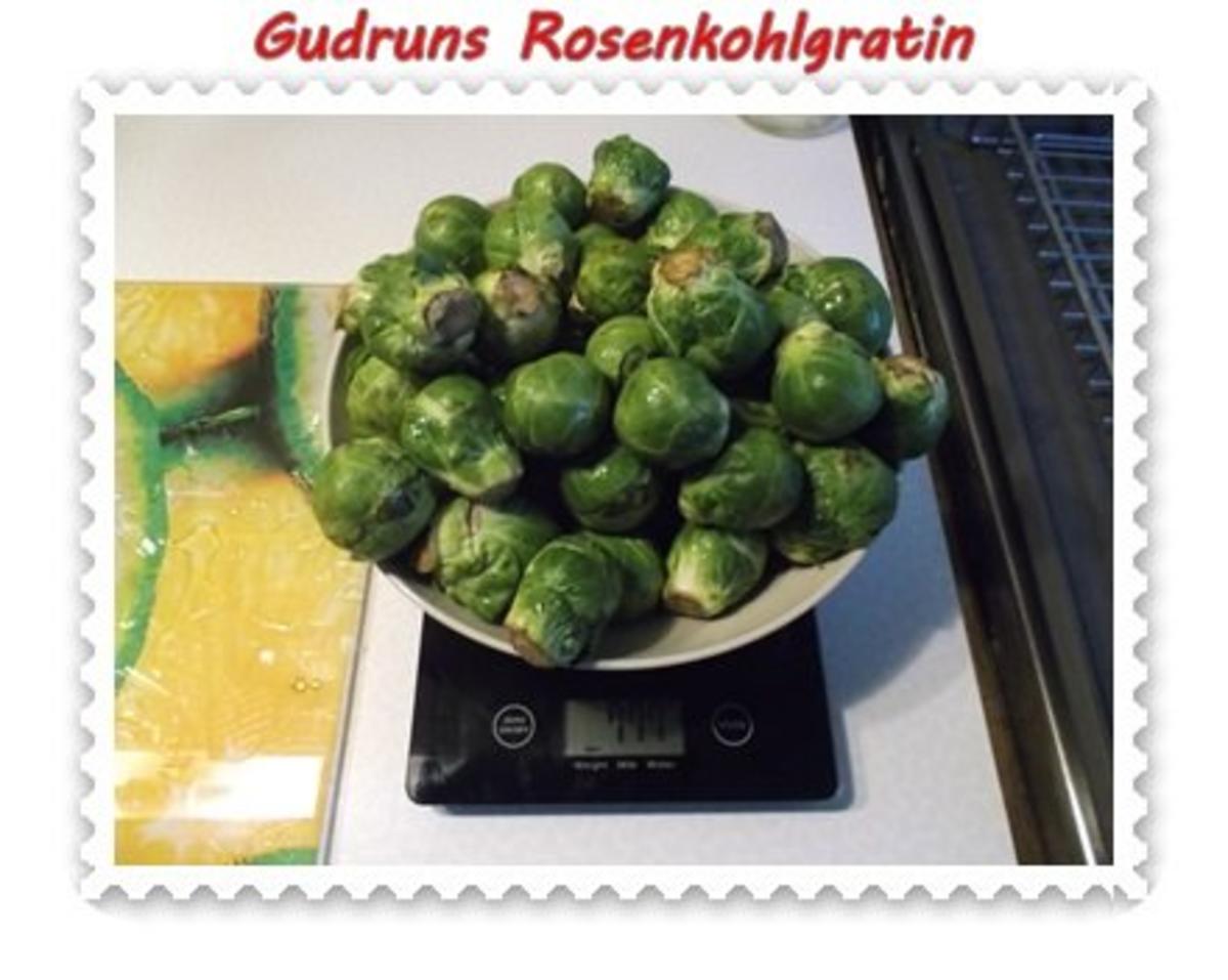 Gemüse: Rosenkohlgratin - Rezept - Bild Nr. 5