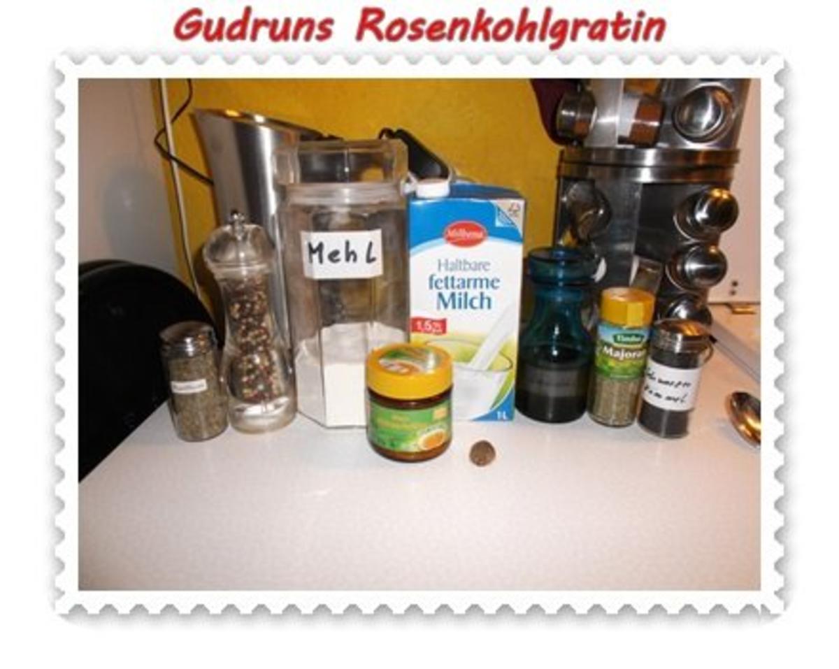 Gemüse: Rosenkohlgratin - Rezept - Bild Nr. 11