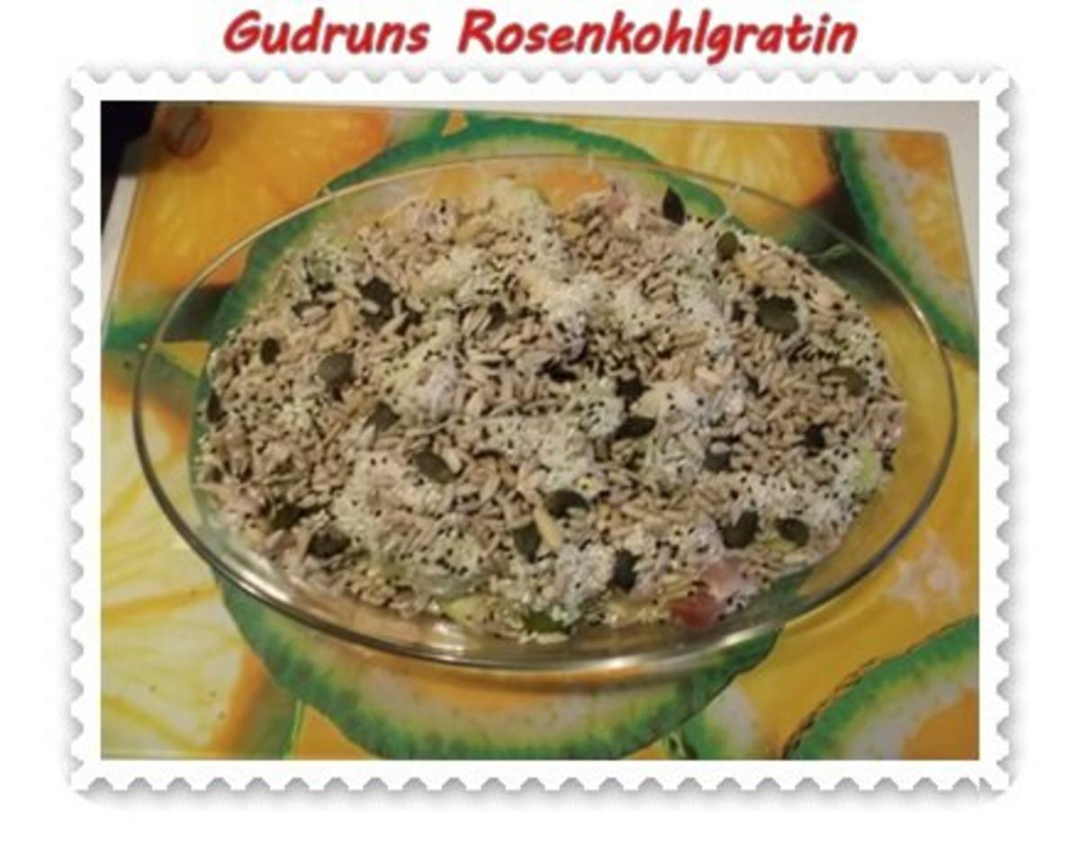 Gemüse: Rosenkohlgratin - Rezept - Bild Nr. 13