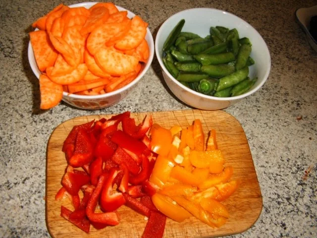 Rezept: Hähnchen-Süßkartoffel-Pfanne Bild Nr. 4 Hähnchen-Süßkartoffel-Pfanne - Rezept - Bild Nr. 4