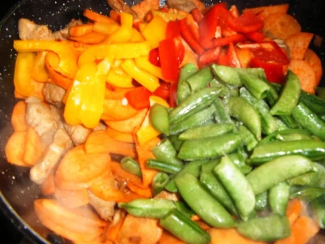 Rezept: Hähnchen-Süßkartoffel-Pfanne Bild Nr. 7 Hähnchen-Süßkartoffel-Pfanne - Rezept - Bild Nr. 7