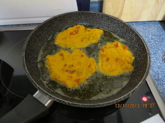 Vegetarisch:  Kürbisküchlein mit Goji-Beeren - Rezept - Bild Nr. 2