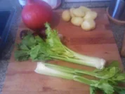 Kürbissuppe mit geräucherten Lachs - Rezept