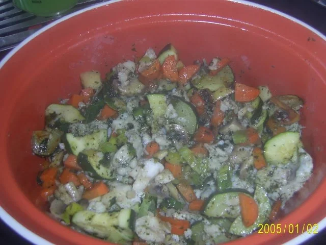 Rezept: Fisch: Herzhafter Auflauf Bild Nr. 4 Fisch: Herzhafter Auflauf - Rezept - Bild Nr. 4