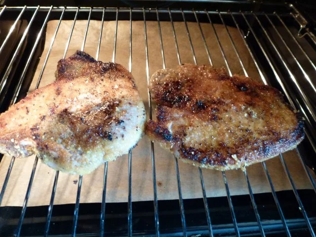 Feldsalat zu panierten Kalbskoteletts - Rezept - Bild Nr. 10