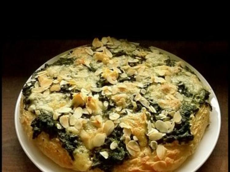 Spinat Pizza amerikanisch - einfach - von schwarzmond