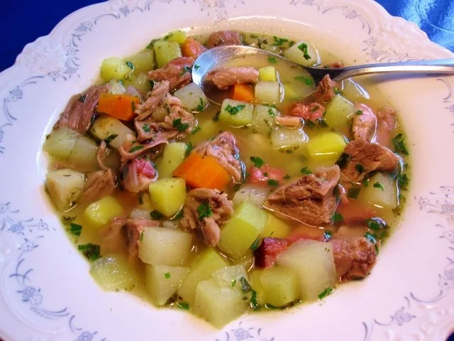 Kohlrabi-Eintopf mit Gänsekeulen ... - Rezept - Bild Nr. 8