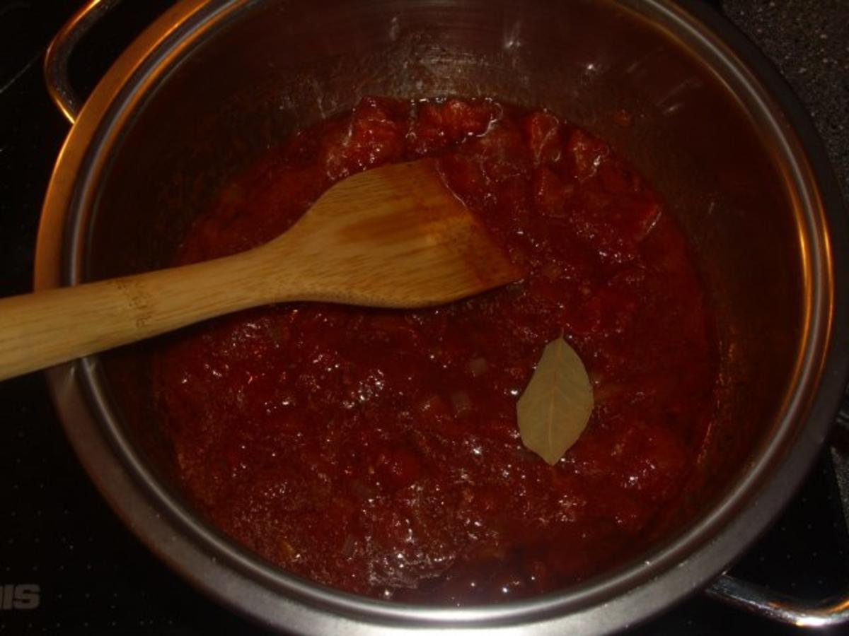 Rote Linsen mit weißen Bohnen und Tomaten - Rezept - Bild Nr. 3
