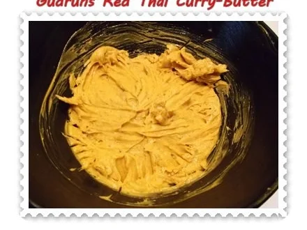 Brotaufstrich: Red-Thai-Curry-Butter - Rezept
