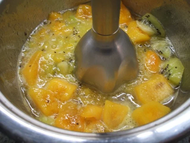 Dessert: Kiwi-Kaki-Joghurt - Rezept - Bild Nr. 4