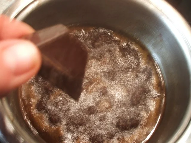 Wild: Rehkeule in Schoko-Holunder-Soße - Rezept - Bild Nr. 8