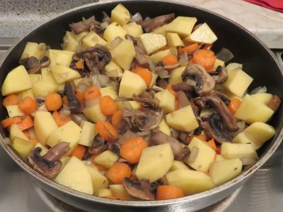 Kochen: Vegetarische Jägerpfanne - Rezept - Bild Nr. 3