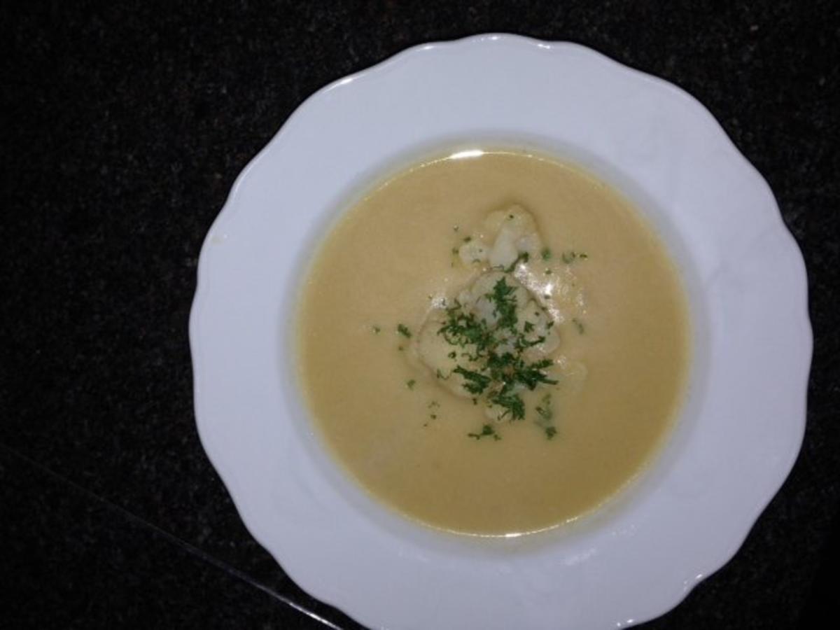 Königliche Blumenkohl Suppe - Rezept mit Bild - kochbar.de