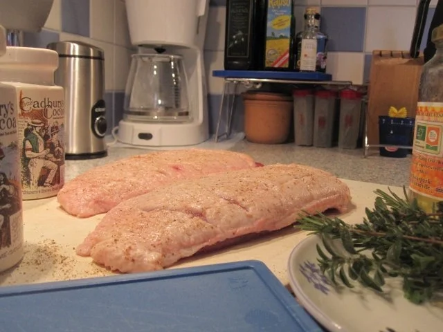 Entenbrust gebraten mit Apfelrisotto - Rezept - Bild Nr. 4