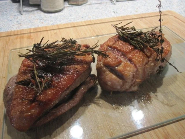 Entenbrust gebraten mit Apfelrisotto - Rezept - Bild Nr. 9