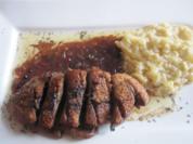 Entenbrust gebraten mit Apfelrisotto - Rezept