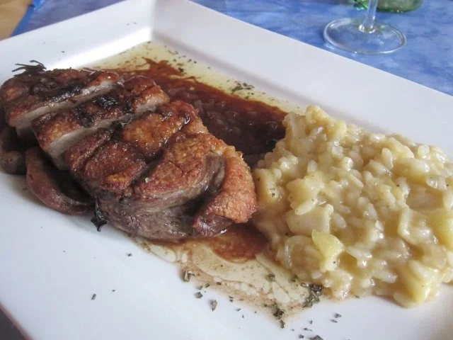 Entenbrust gebraten mit Apfelrisotto - Rezept - Bild Nr. 10