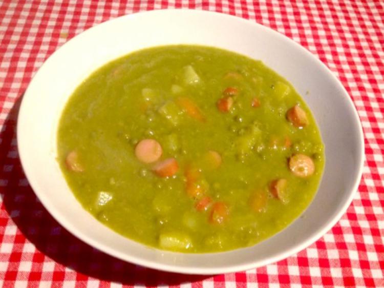 Erbsensuppe - einfach - 53 kcal/100g