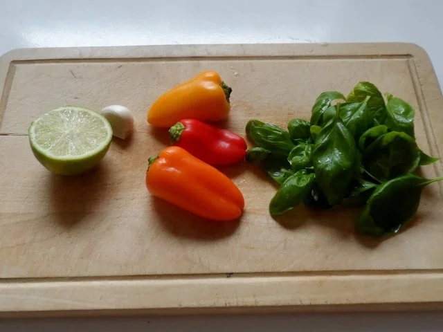 Pastaküche: Farfalle mit Ziegenkäse-Pistazien-Pesto - Rezept - Bild Nr. 4