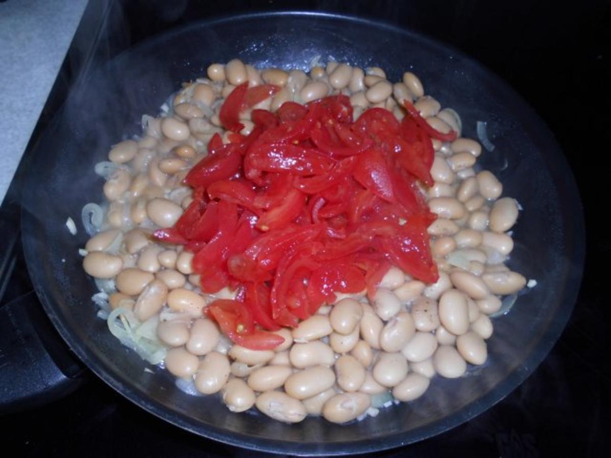 Dicke Bohnen mit Tomaten und Zwiebeln - Rezept - Bild Nr. 12