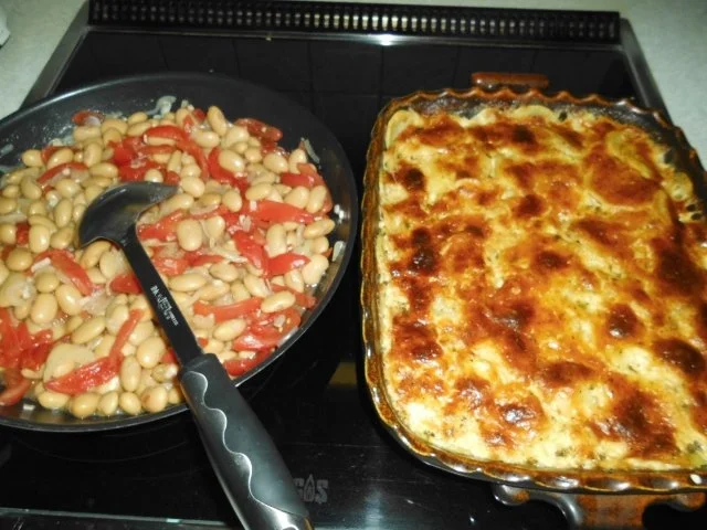 Rezept: Dicke Bohnen mit Tomaten und Zwiebeln Bild Nr. 13 Dicke Bohnen mit Tomaten und Zwiebeln - Rezept - Bild Nr. 13