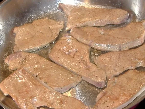 Kalbsleber mit Marsala und sizilianische Quetschkartoffeln - Rezept - Bild Nr. 2