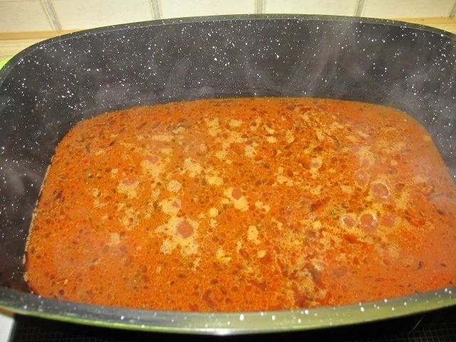 Rezept: Hackfleischauflauf - griechische Art Bild Nr. 4 Hackfleischauflauf - griechische Art - Rezept - Bild Nr. 4