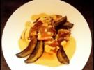 Pilz-Schmarrn mit Karottensoße - Rezept