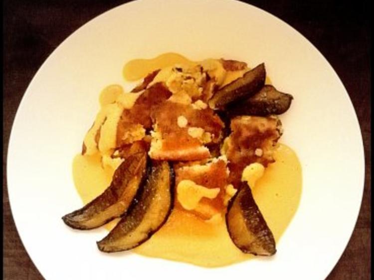 Pilz-Schmarrn mit Karottensoße - Rezept - kochbar.de