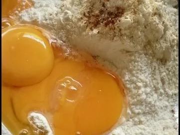 Rezept: Pilz-Schmarrn mit Karottensoße Bild Nr. 4 Pilz-Schmarrn mit Karottensoße - Rezept - Bild Nr. 4