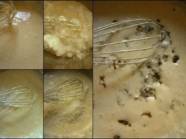 Rezept: Pilz-Schmarrn mit Karottensoße Bild Nr. 6 Pilz-Schmarrn mit Karottensoße - Rezept - Bild Nr. 6