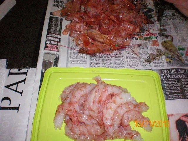 Garnelen: Langustinos in Knoblauchöl und Tomaten - Rezept - Bild Nr. 3