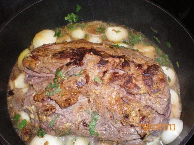 Rinderschmorbraten in Biersoße - Rezept - Bild Nr. 3