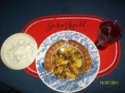 Wurst: "Brotworscht mit Gereste" - Rezept