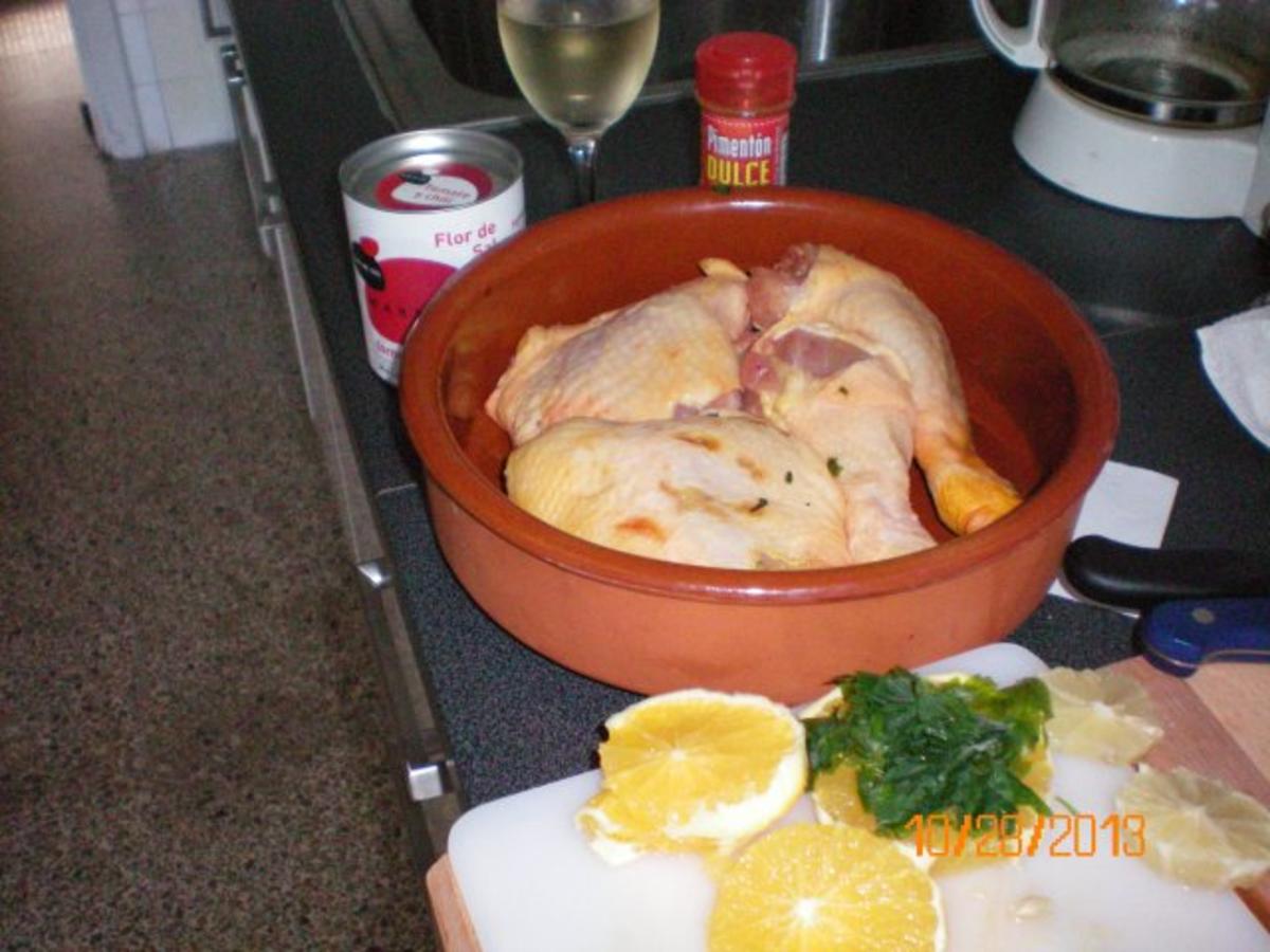 Geflügel: Hühnerbeine mit Zitrone und Orange - Rezept - Bild Nr. 2