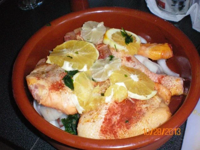 Geflügel: Hühnerbeine mit Zitrone und Orange - Rezept - Bild Nr. 3