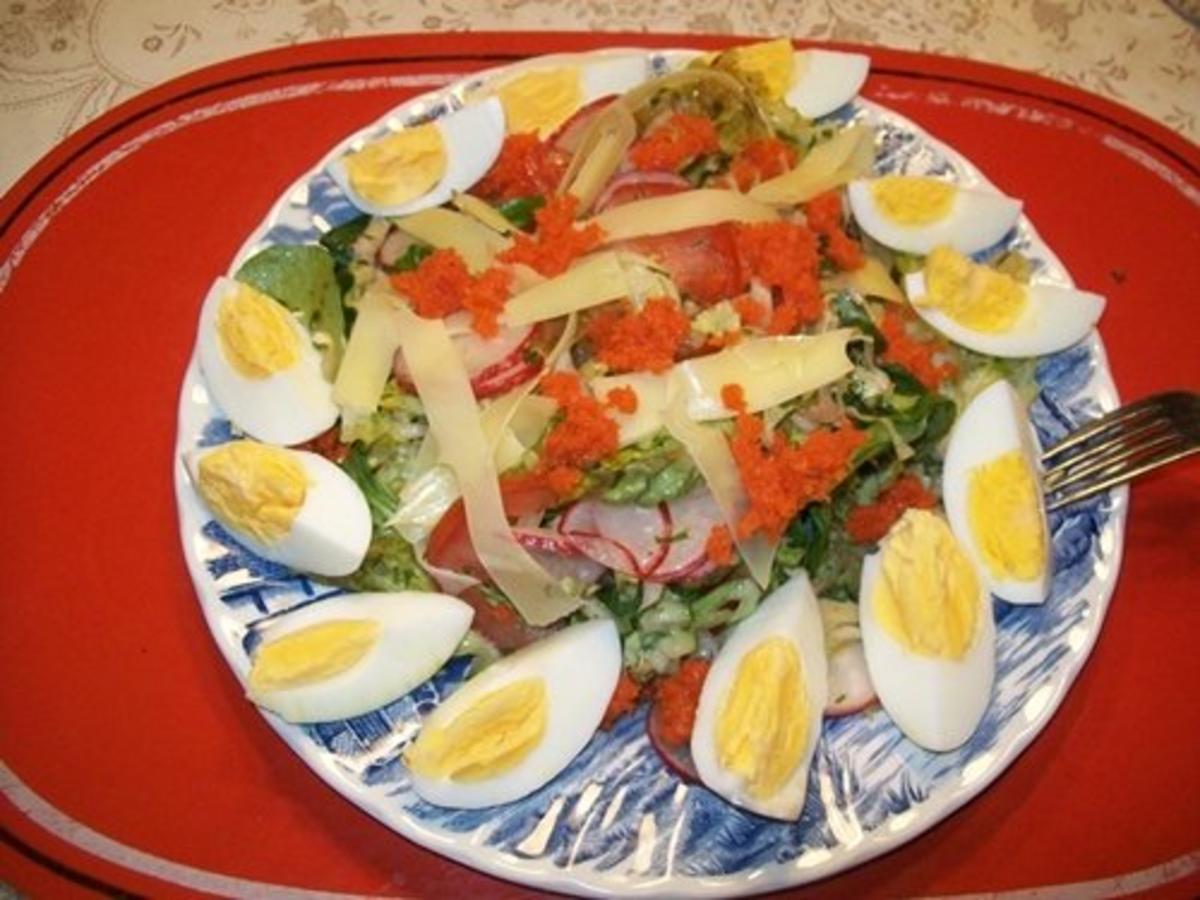 Salate: Schneller Salatteller - Rezept - Bild Nr. 2