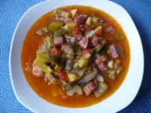 Scharfe Porreesuppe - Rezept