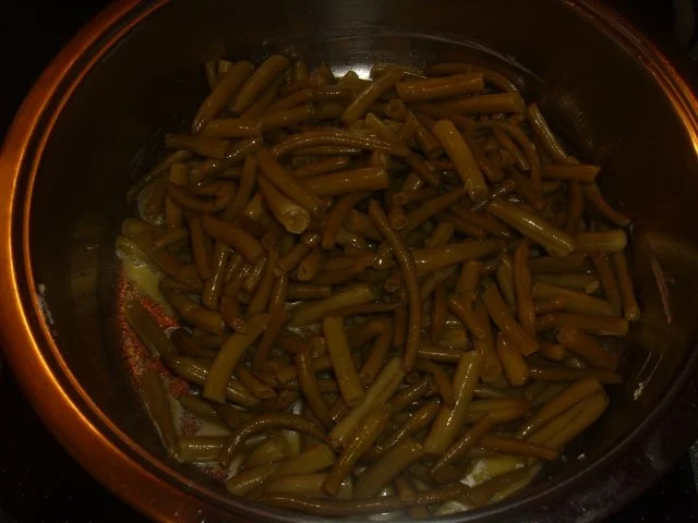 Grüne Bohnentopf mit Lammfleisch - Rezept - Bild Nr. 2