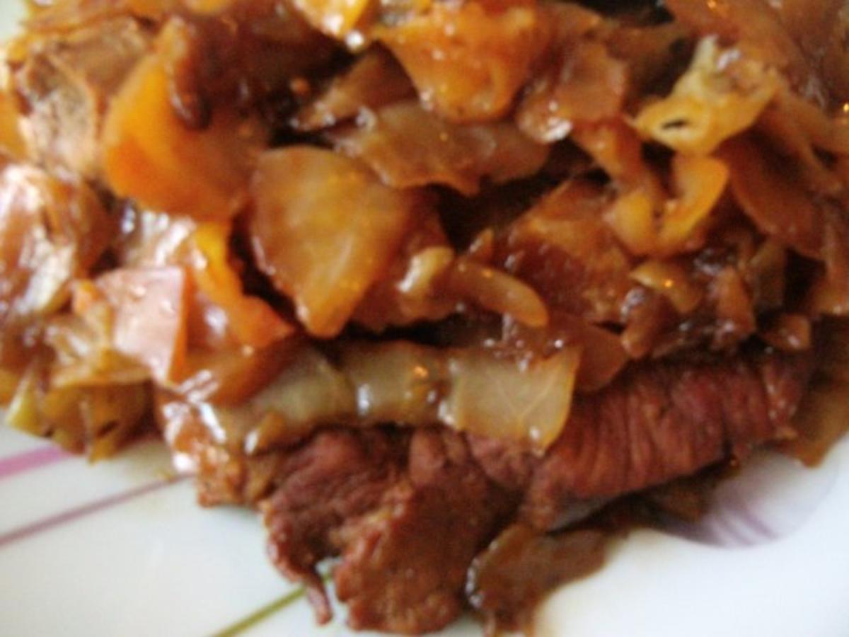 geschmorte Steaks mit Kohlgemüse - Rezept - Bild Nr. 10