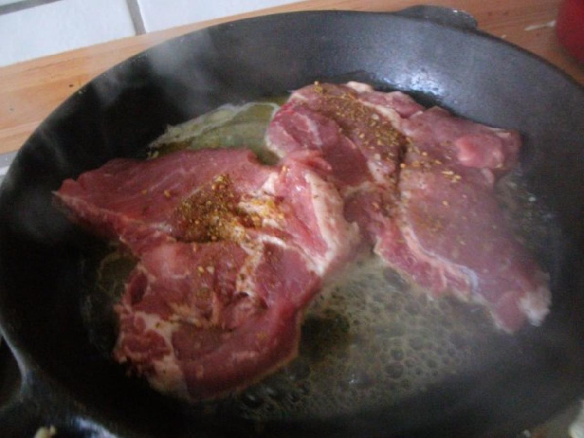 geschmorte Steaks mit Kohlgemüse - Rezept - Bild Nr. 5