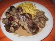 Rehschnitzel Schaffhauser Art - Rezept