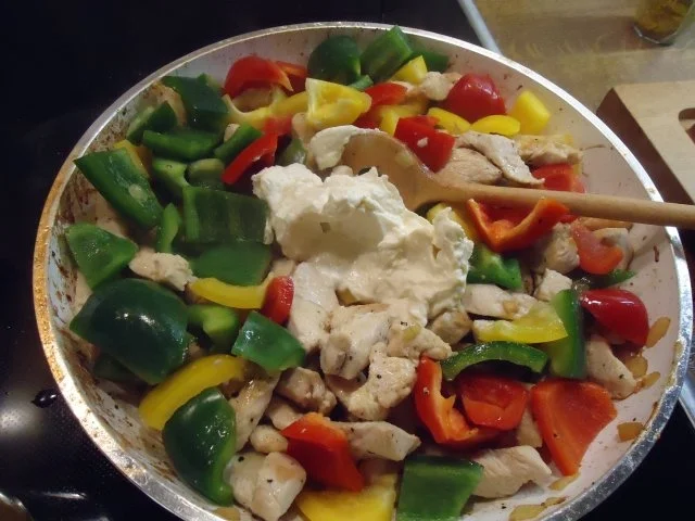 Paprikapfanne "Triologie" mit Pute und Hühnchen - Rezept - Bild Nr. 7